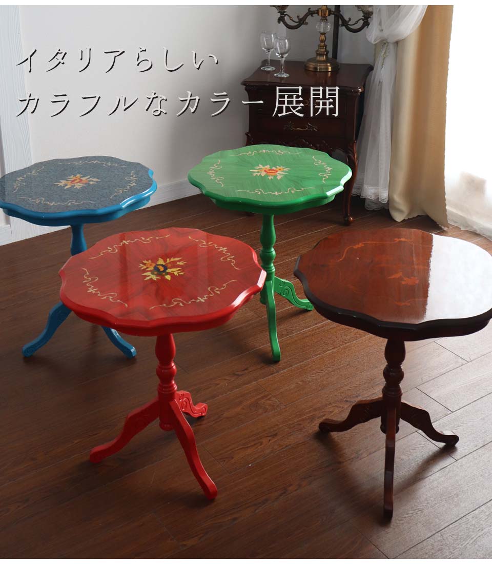 買蔵 ◾️専用商品◾️イタリア製 サイドテーブル 花台 飾り台 象嵌 猫 
