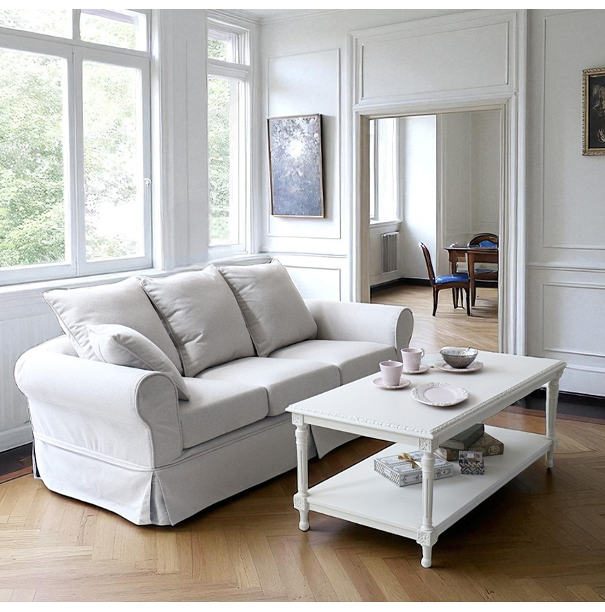 フレンチテイスト カントリーグレース センターテーブル 幅120cm